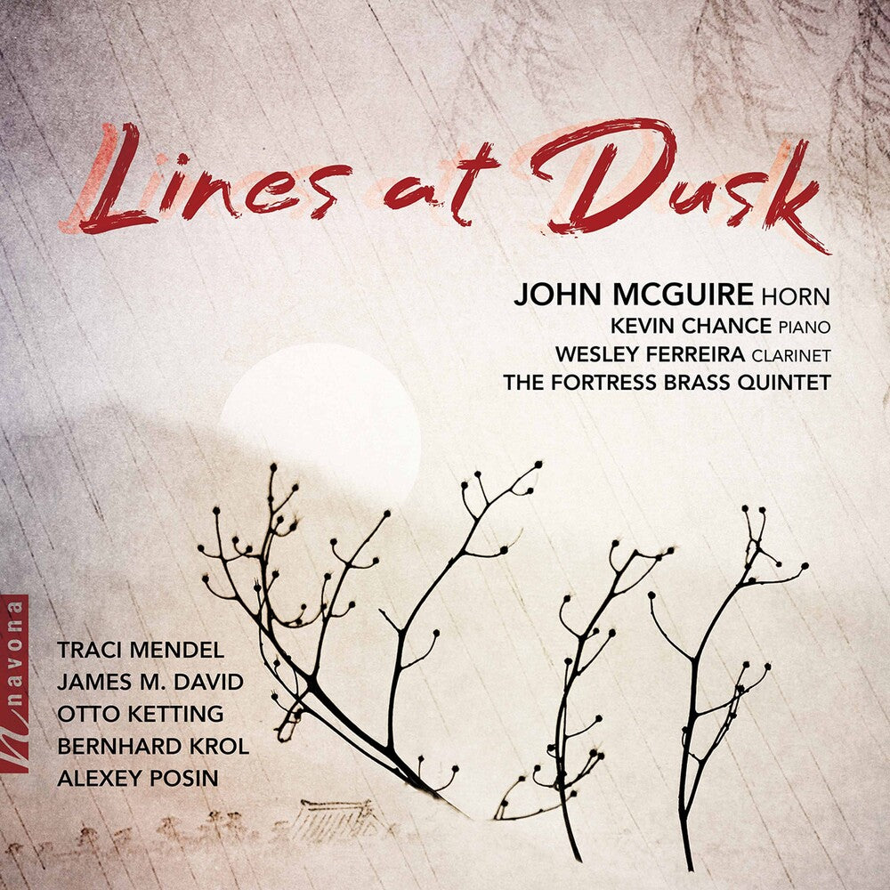 David / Mcguire / Fortress Brass Quintet - Lines at Dusk Music CD