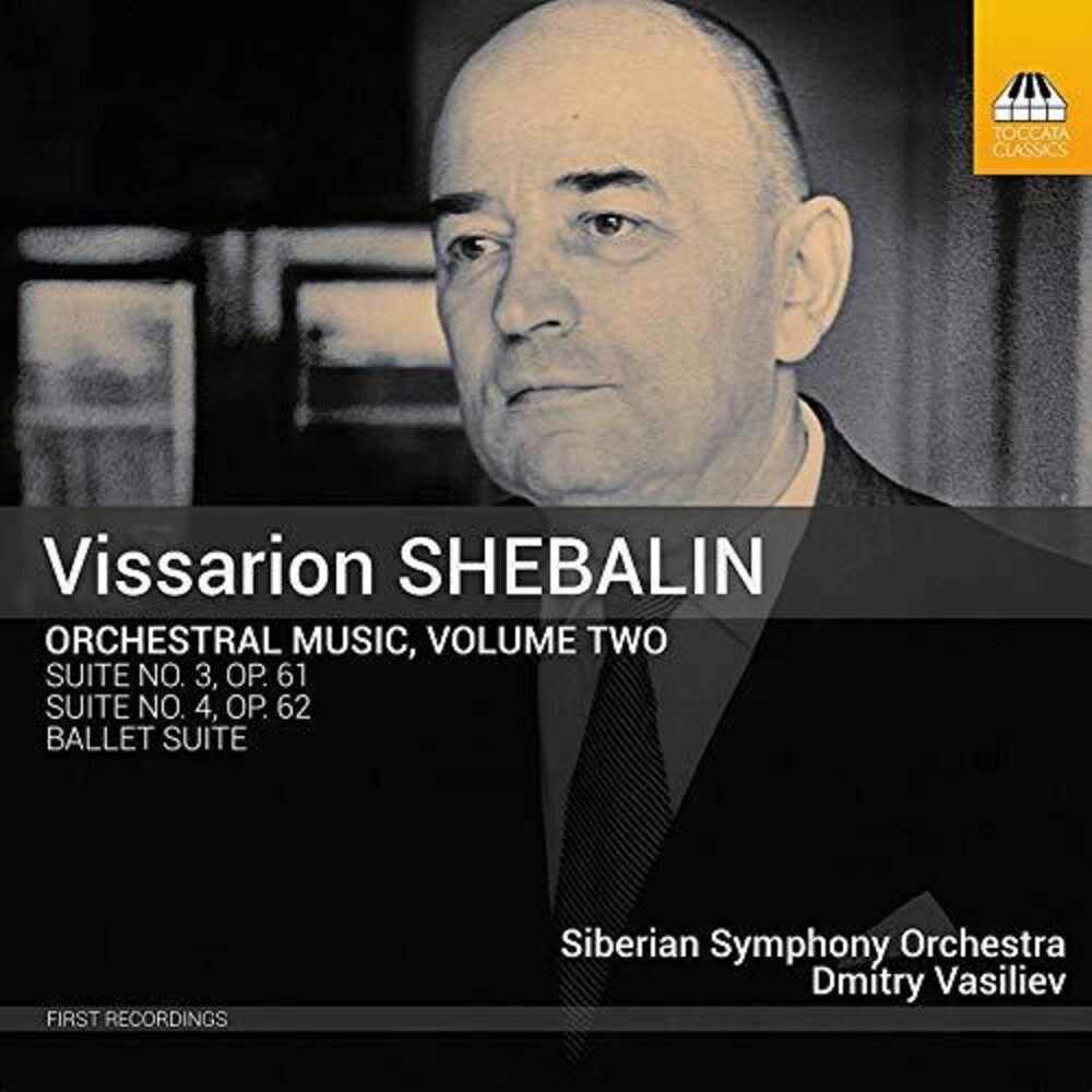 Shebalin / Siberian Symphony Orch / Vasilyev - Orchestral Music 2 Music CD