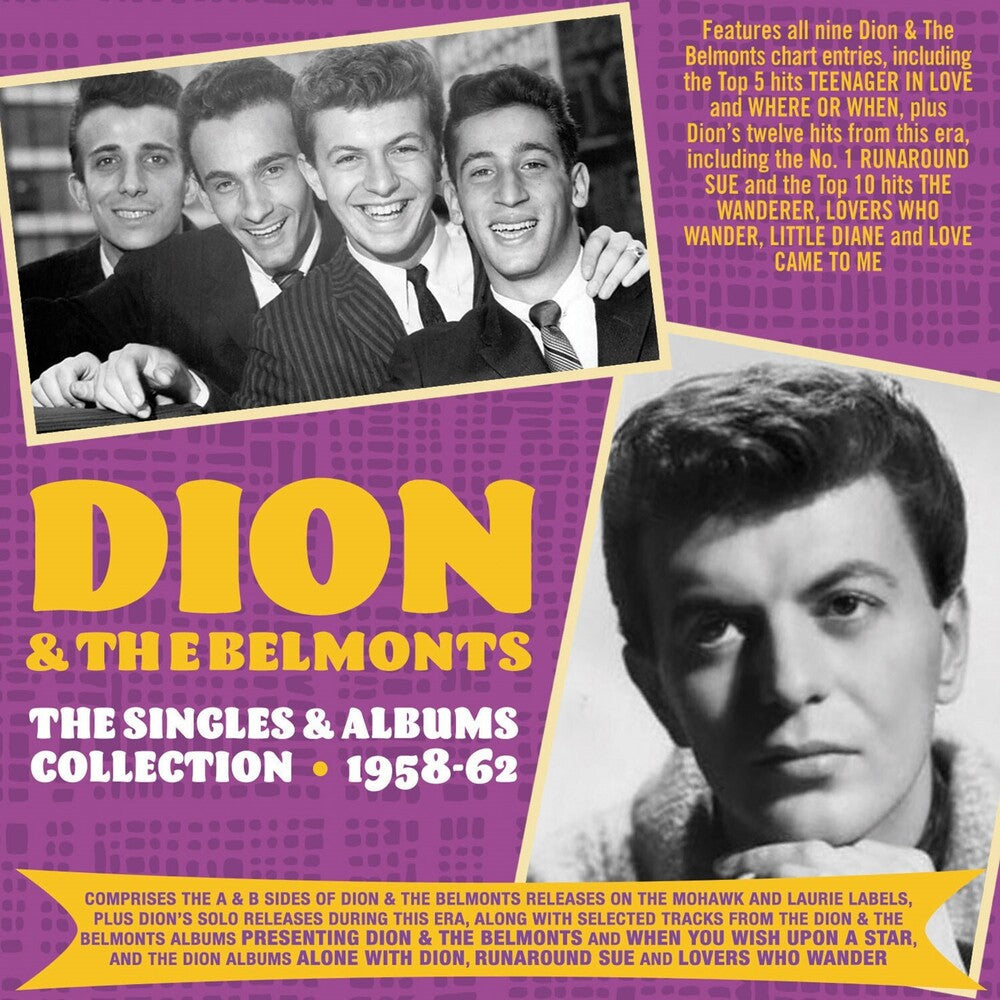 Dion & Belmonts - Singles & Albums Collection 1957-62 [CD]