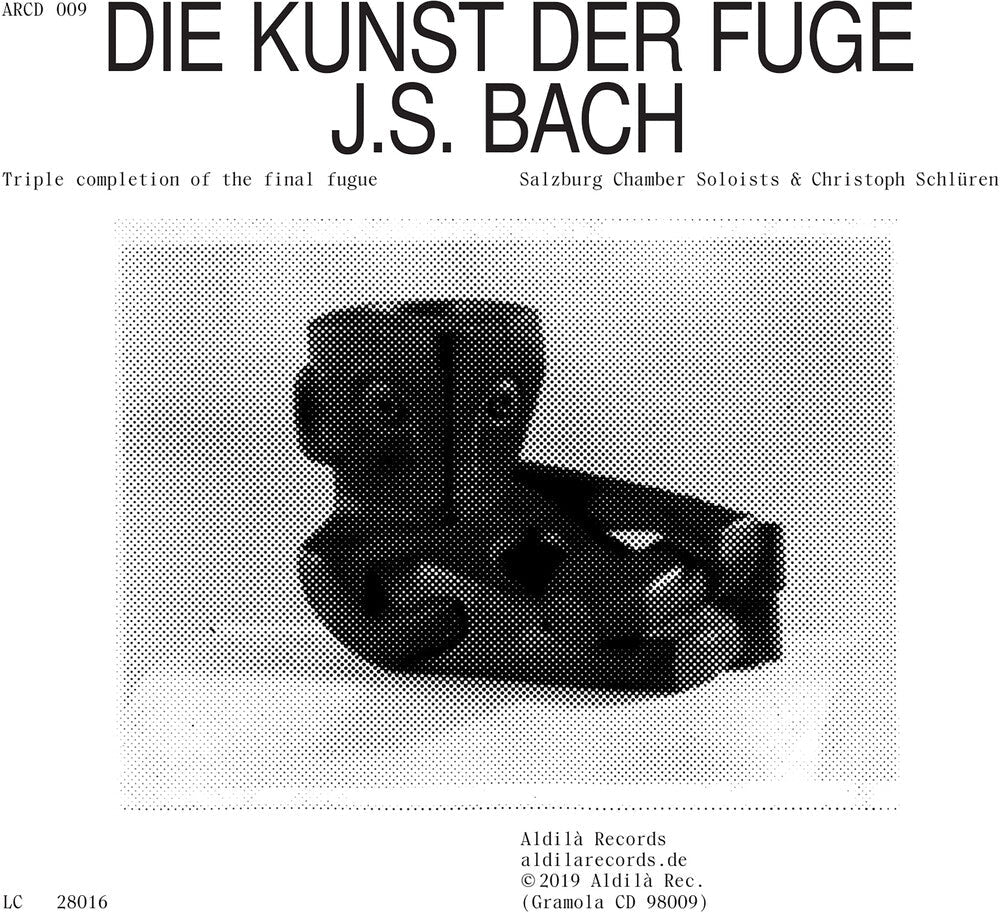 J Bach S / Salzburg Chamber Soloists / Schluren - Die Kunst Der Fuge [2 CD]