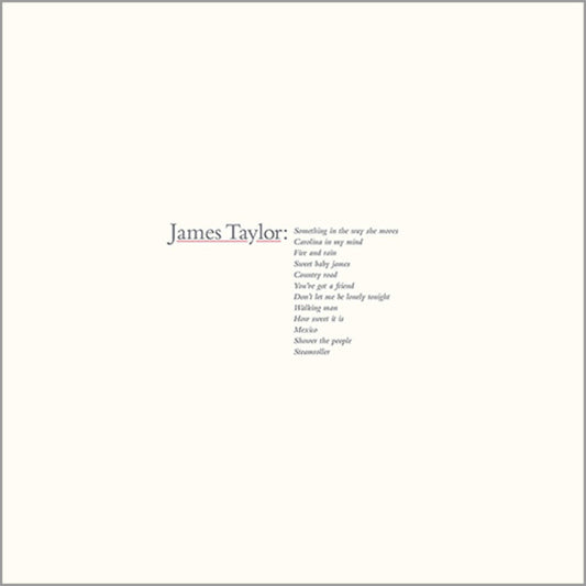 James Taylor - James Taylor's Greatest Hits (2019 Remaster) [LP] Vinyl Record [New]