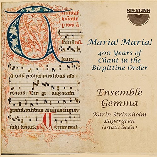Ensemble Gemma - 400 Years of Chant in the Birgittine Order Music CD