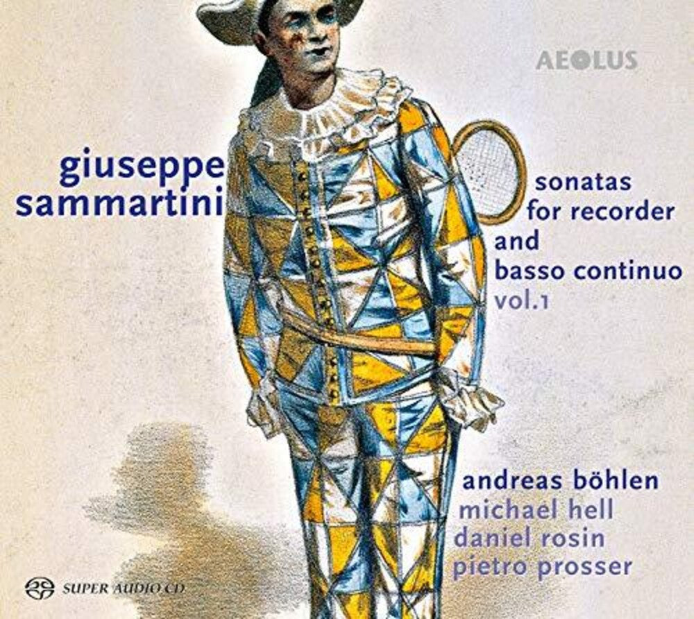 Sammartini / Bohlen / Prosser - Sonatas for Recorder 1 [CD]