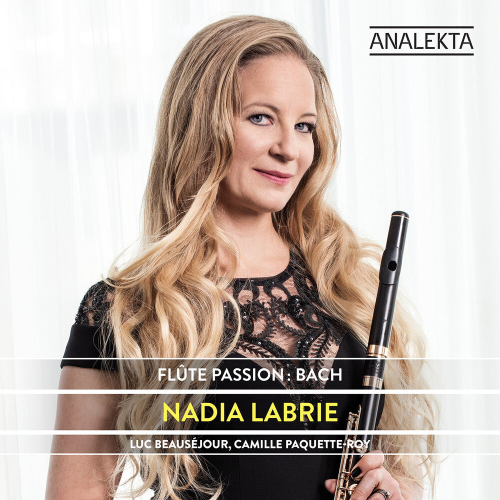 J Bach S / Labrie / Paquette-Roy - Flute Passion Music CD