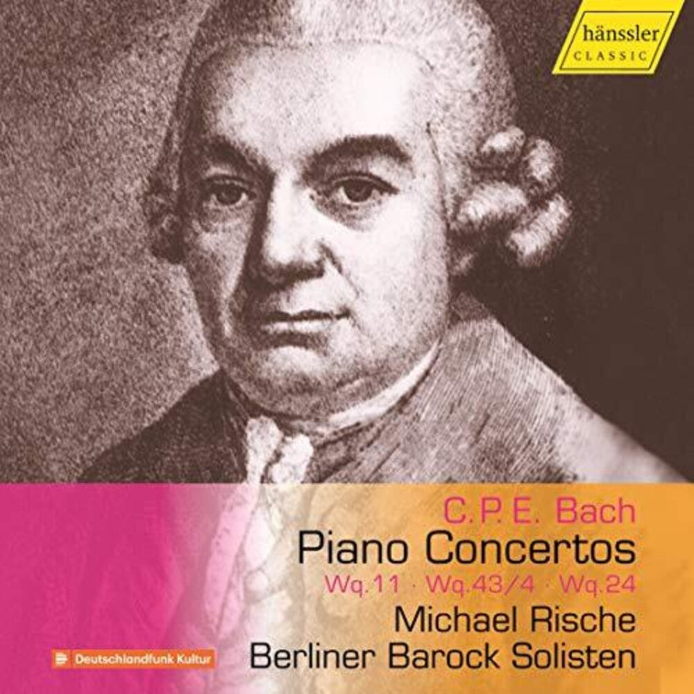 C Bach PE / Rische / Berliner Barock Solisten - Piano Concertos [CD]