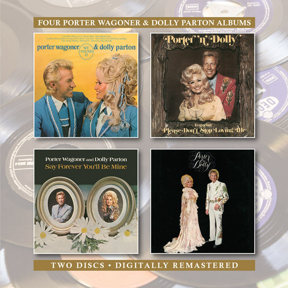 Porter Wagoner / Parton,Dolly - We Found It / Porter N Dolly / Say Forever You'Ll Be Mine / Porter & Dolly [CD]