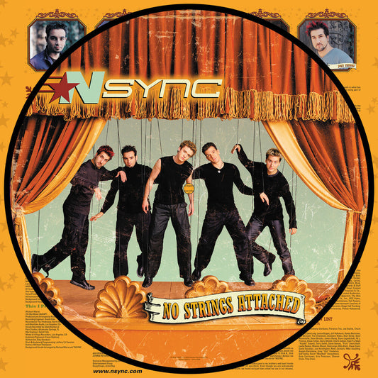 *NSYNC - No Strings Attached (20th Anniversary Edition) [Picture Disc LP] [New Vinyl]