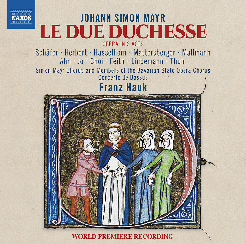 Mayr / Simon Mayr Chorus / Hauk - Due Duchesse Music CD