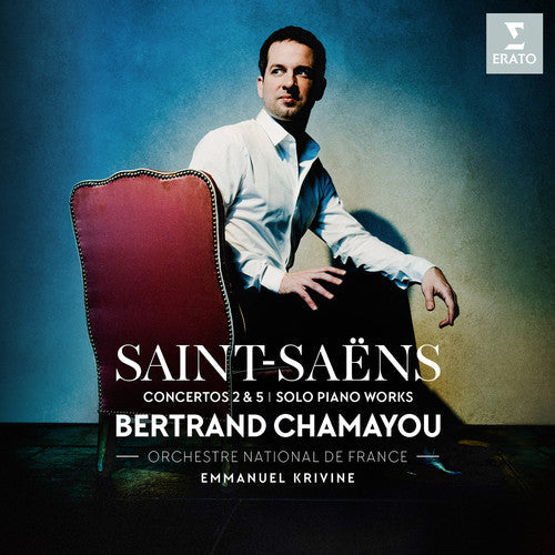 Bertrand Chamayou - Saint-saens: Piano Concertos Nos. 2 & 5 Pieces for solo piano [CD]
