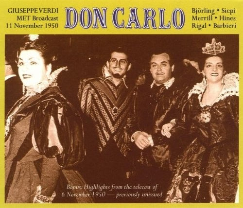 Verdi - Jussi Bjorling Music CD