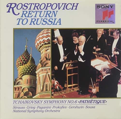 Rostropovich - Return to Russia Music CD