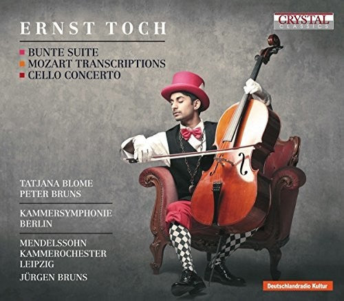 Blome / Bruns / Kammersymphonie Berlin - Bunte Suite/Mozart Transcript/Cello Concerto Music CD