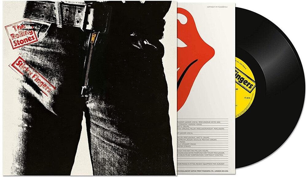 The Rolling Stones - Sticky Fingers: Remastered [LP] [New Vinyl]
