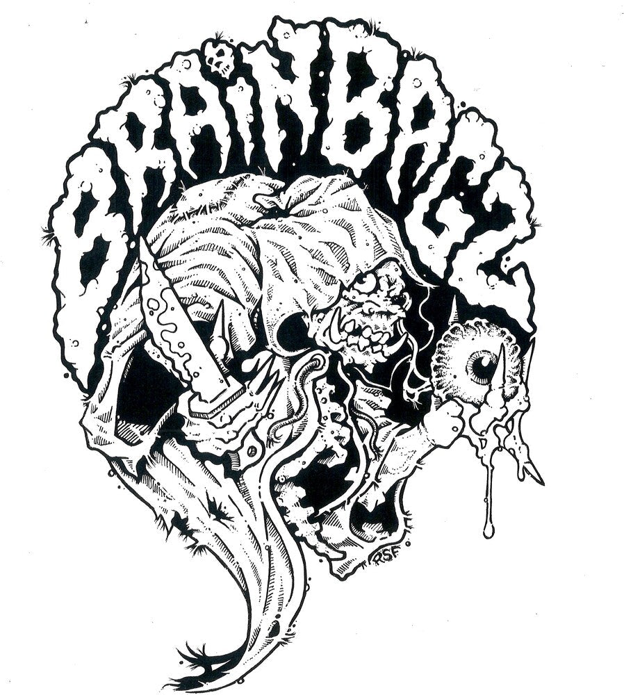 Brain Bagz & Blood Bags - Split [LP] Vinyl Record
