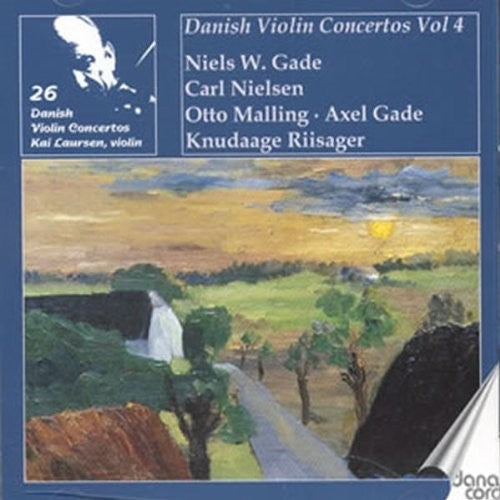 Laursen - Danish Violin Concertos 7-8 Music CD