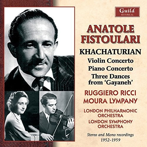 Ricci / Lympany / London Philharmonic Orch - Khachaturian 1952-59 Music CD