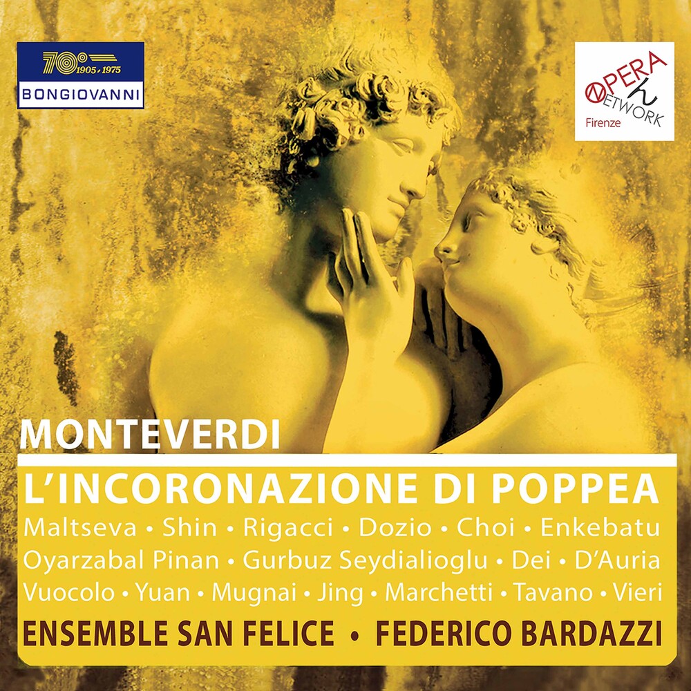 Monteverdi - L'incoronazione Di Poppea Music CD