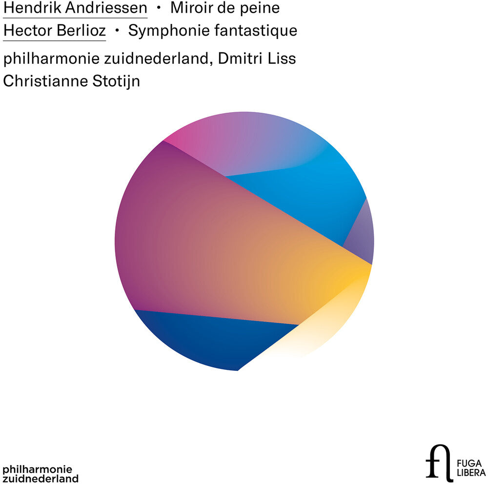 Andriessen / Philharmonie Zuidnederland / Stotijn - Miroir de Peine Music CD