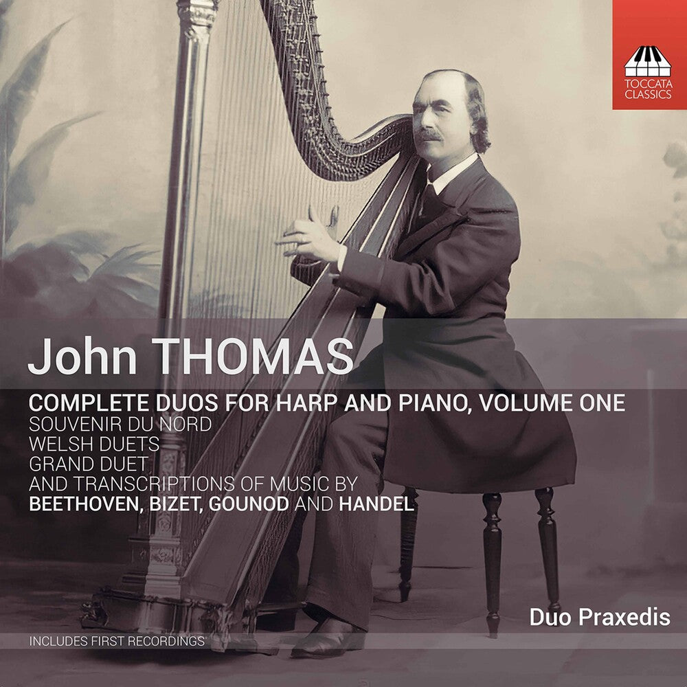 Thomas / Duo Praxedis - Complete Duos Harp & Piano 1 Music CD