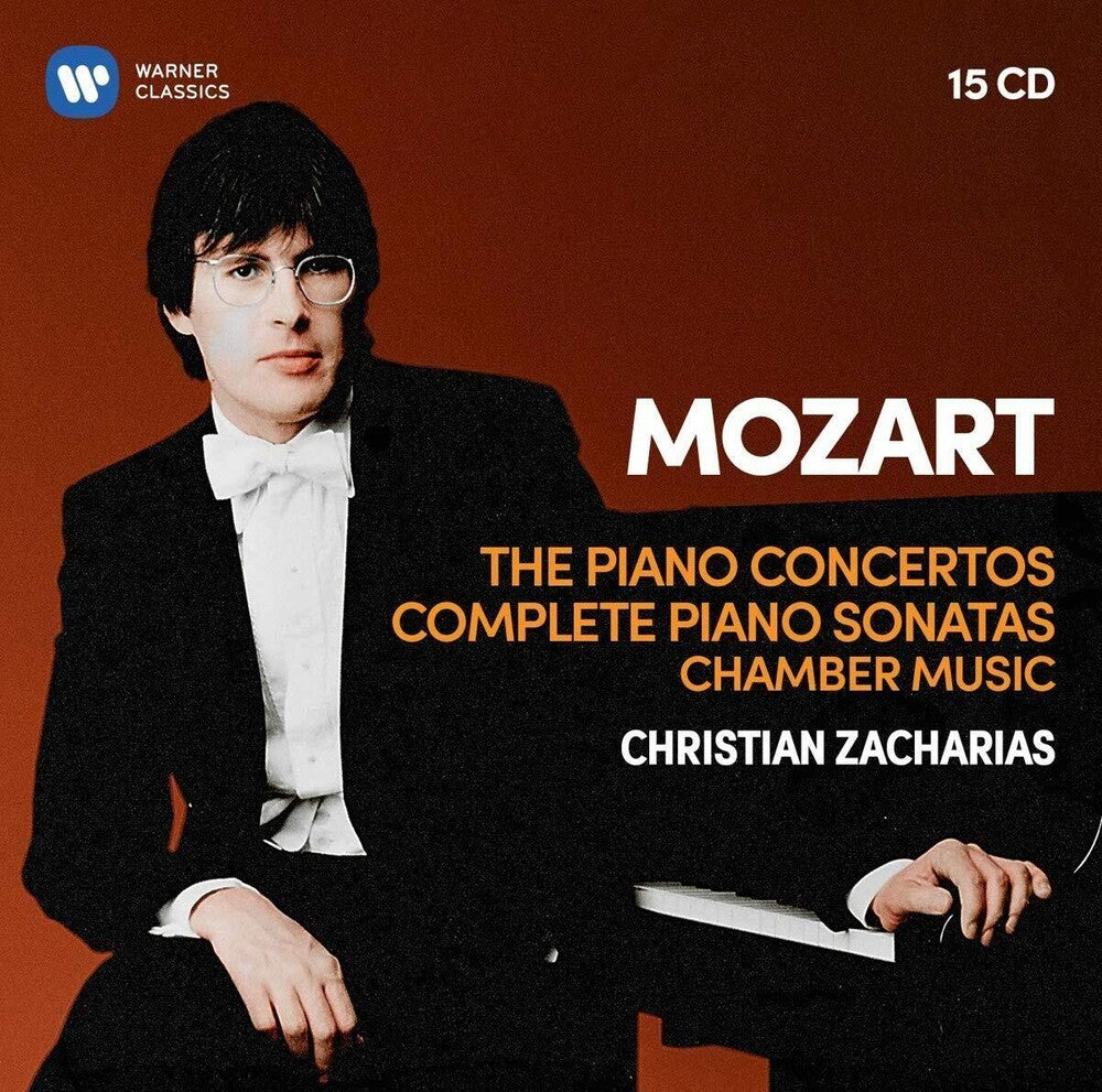 Christian Zacharias - Mozart: Piano Concertos 5-27, 19 Piano Sonatas, Piano Quartets 1-2 [CD]