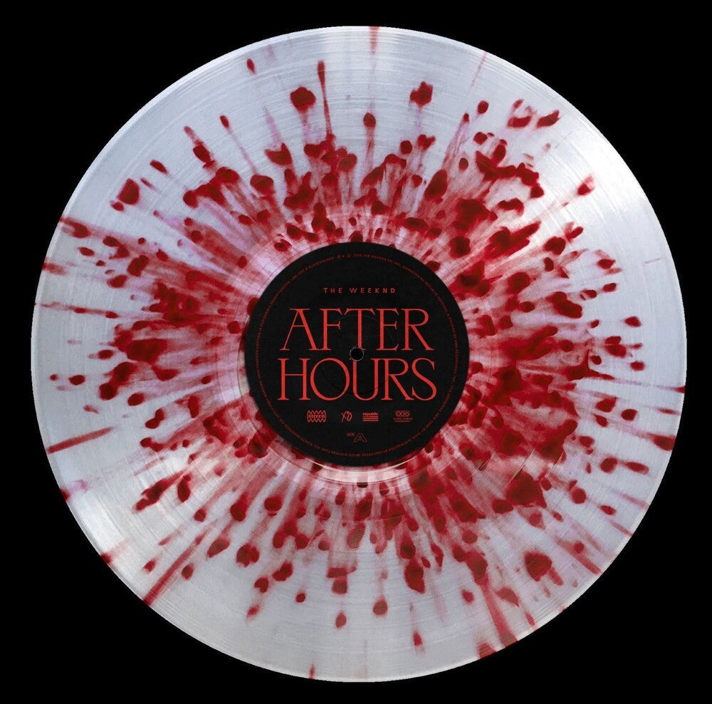 The Weeknd - After Hours [Limited Edition Clear w/Red Splatter 2LP] [New Vinyl]