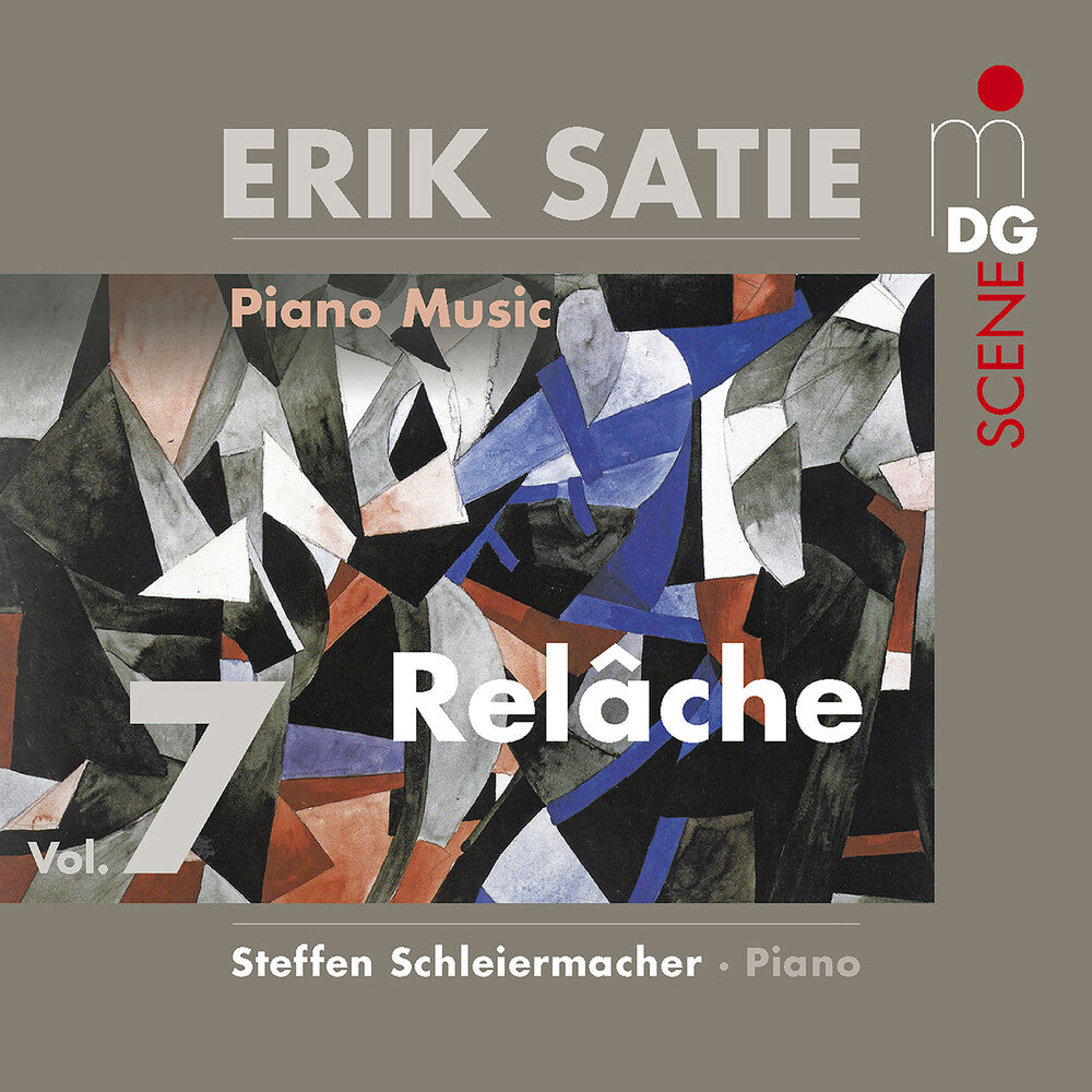 Satie / Schleiermacher - Piano Music 7 Music CD