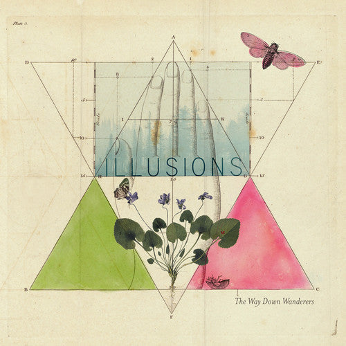 The Way Down Wanderers - Illusions [Indie Exclusive Limited Edition Magenta LP] [New Vinyl]