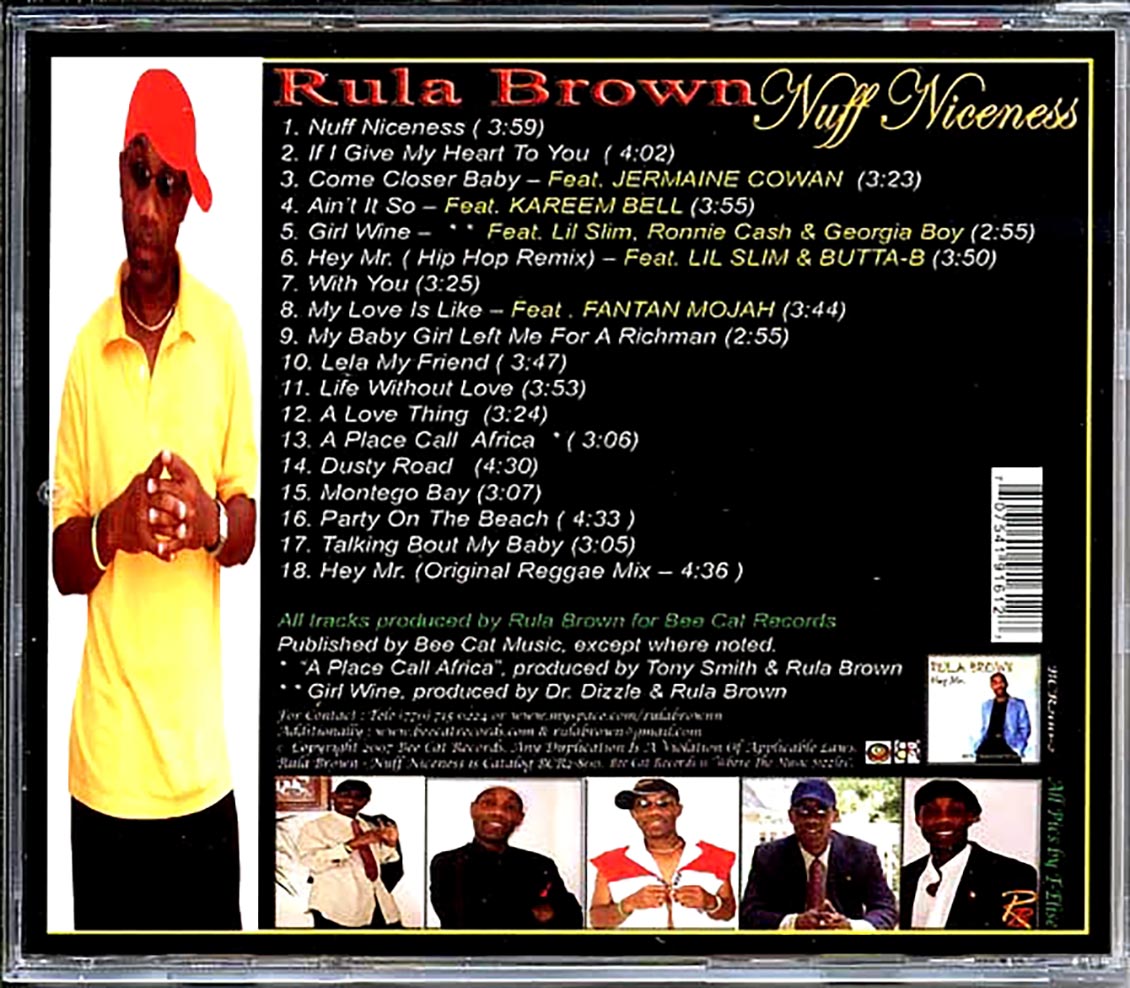 Rula Brown - Nuff Niceness [New CD]