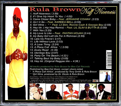 Rula Brown - Nuff Niceness [New CD]