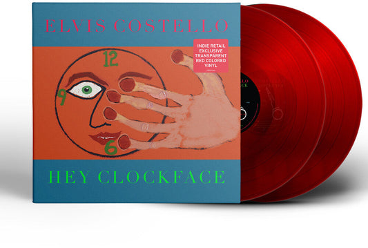 Elvis Costello - Hey Clockface [Indie Exclusive Limited Edition Transparent Red 2LP] [New Vinyl]