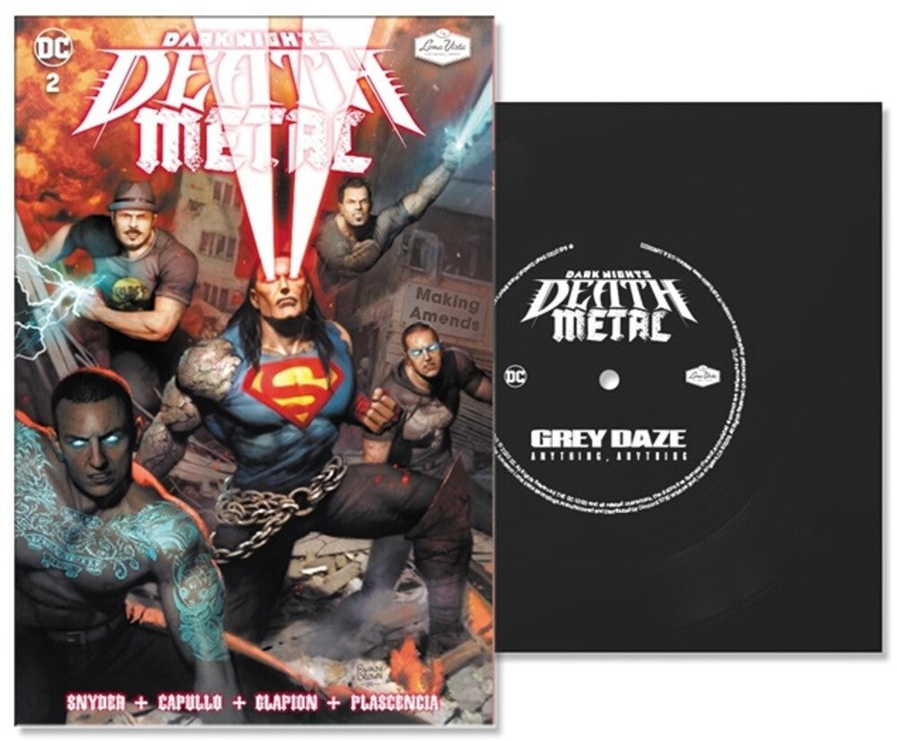 Grey Daze - Anything, Anything (DC - Dark Nights: Death Metal Version) [Indie Exclusive Limited Edition 7in Flexi Disc + Comic] [New Vinyl]