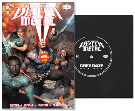 Grey Daze - Anything, Anything (DC - Dark Nights: Death Metal Version) [Indie Exclusive Limited Edition 7in Flexi Disc + Comic] [New Vinyl]