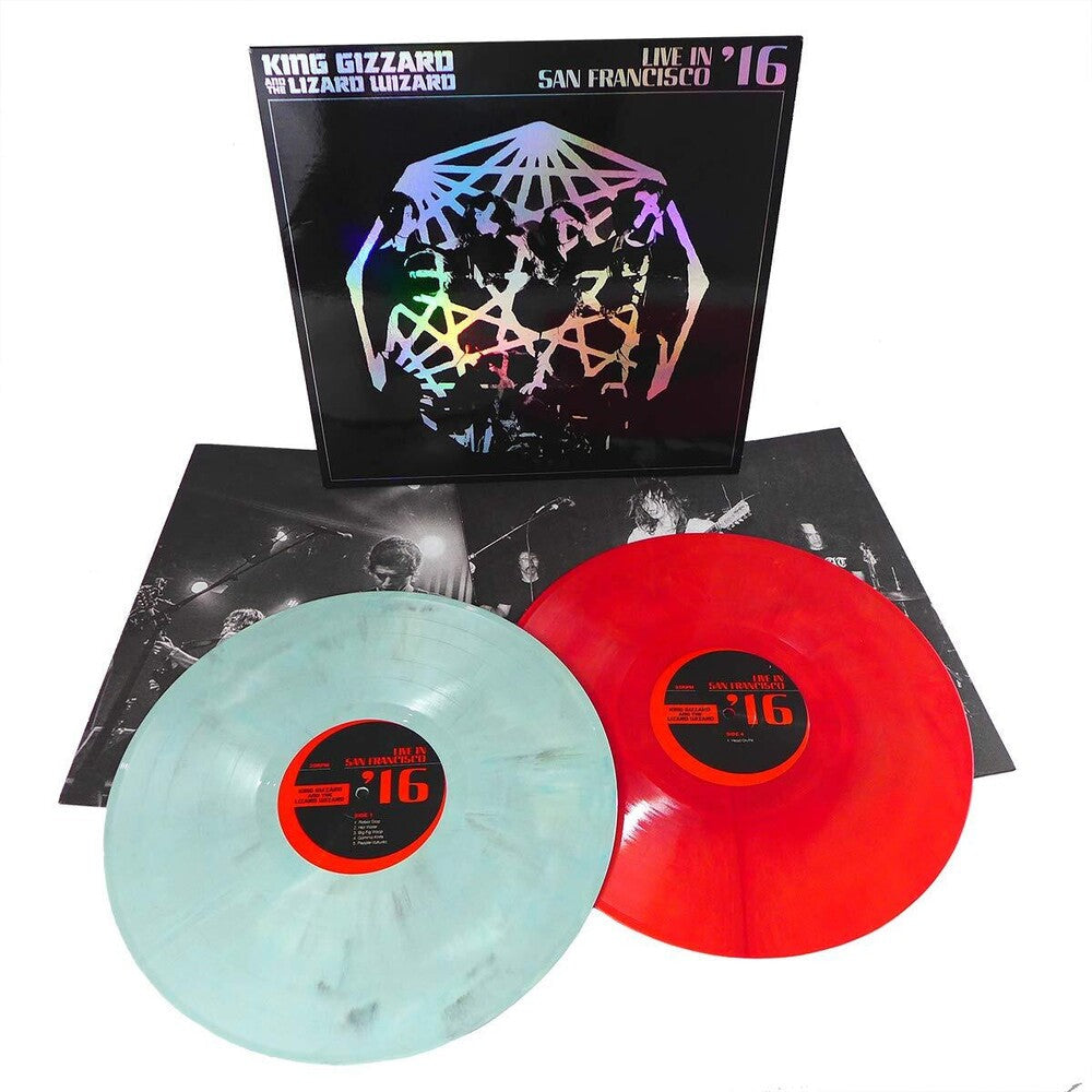 King Gizzard & The Lizard Wizard - Live In San Francisco '16 [Deluxe Fog/Sunburst 2LP] Vinyl Record [New]
