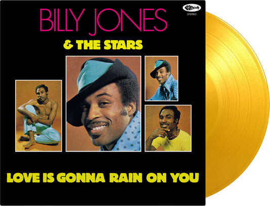 Billy Jones & The Stars - Love Is Gonna Rain On You [Indie Exclusive] (Yellow Vinyl) [New Vinyl]