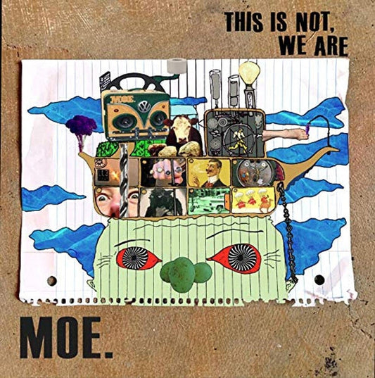 Moe - This Is Not, We Are [Blue Galaxy LP] Vinyl Record [New]