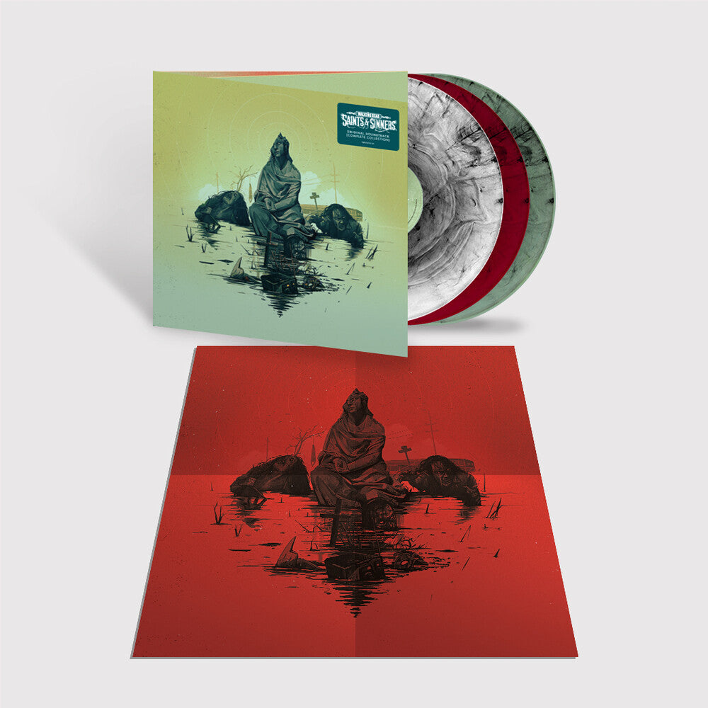 The Walking Dead [TV Series] - The Walking Dead: Saints & Sinners (Original Soundtrack) [Red, Green & Clear Smoke 3LP] Vinyl Record