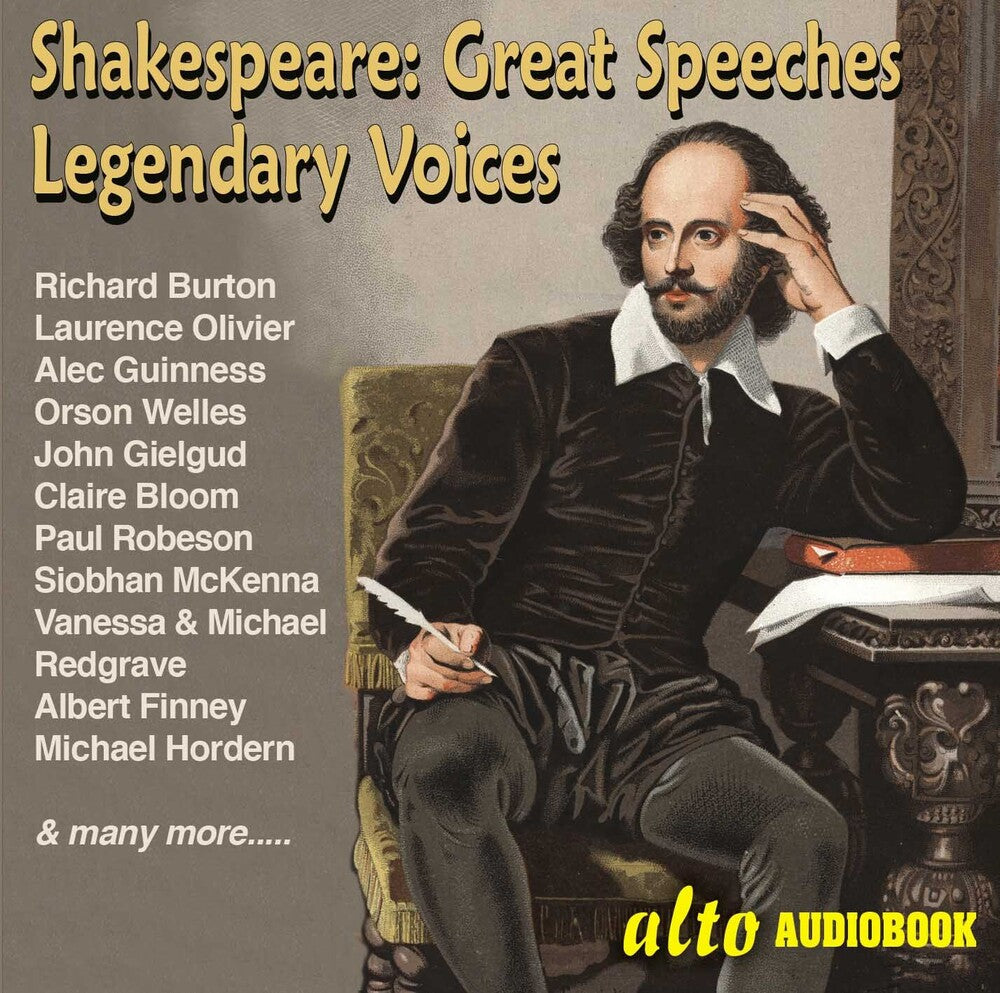 Richard Burton / Olivier,Laaurence / Welles,Orson - Great Shakespeare Speeches: Legendary Voices [CD]