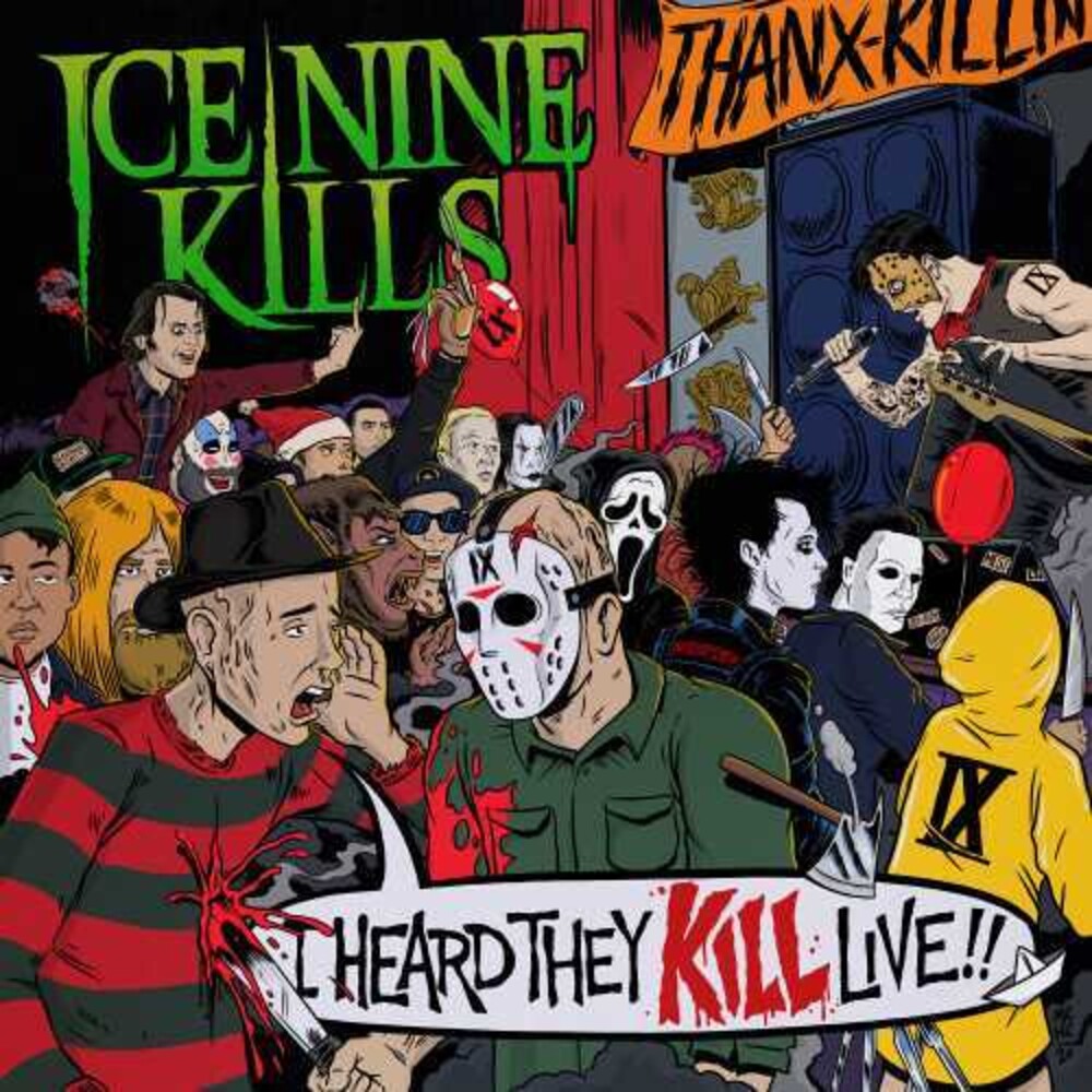Ice Nine Kills - I Heard They Kill Live [Neon Green Marble 2LP] [New Vinyl]