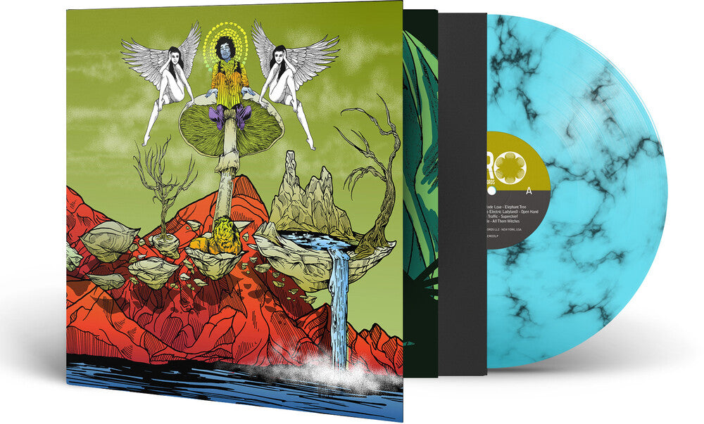 Electric Ladyland Redux / Various Light Blue - Electric Ladyland (Redux) / Various (Light Blue/Black Marble Vinyl) [LP] Vinyl Record