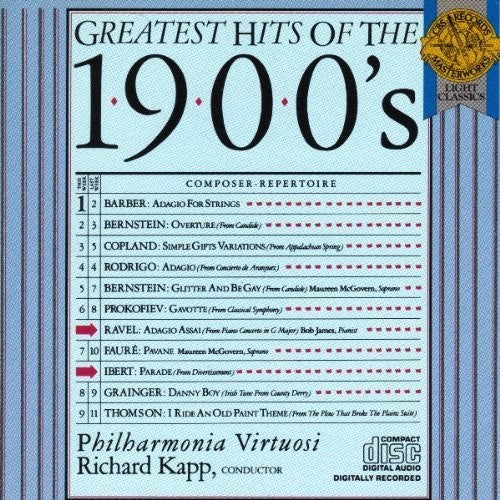 Bernsetien, Leonard / Philharmonia Virtuosi / Kapp - Greatest Hits of 1900S Music CD