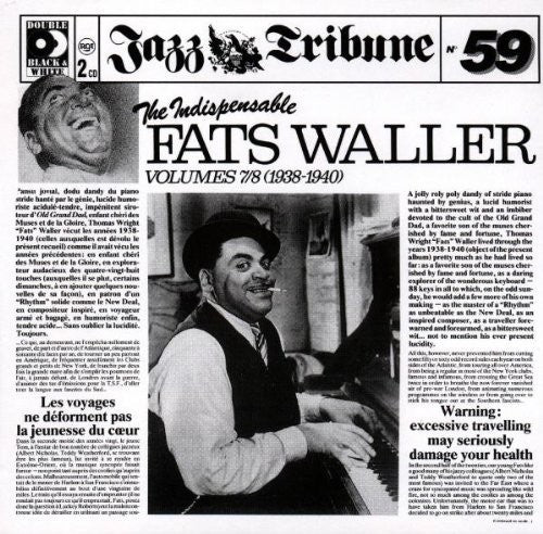 Waller, Fats / Waller, Fats - Jazz Tribune 59 Music CD