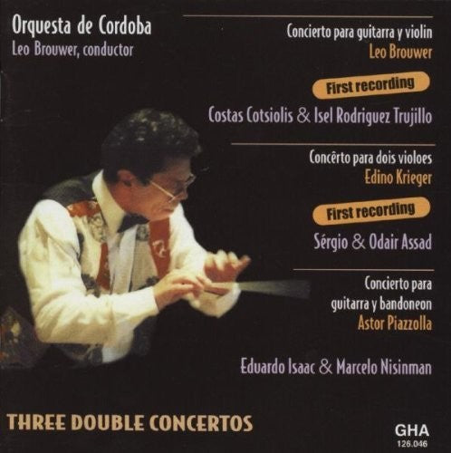 Leo Brouwer - 3 Double Concertos for Guitar [CD]