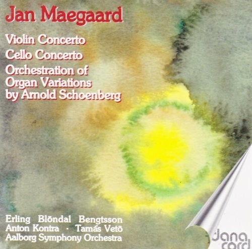 Maegaard / Schoenberg / Kontra / Bengtsson - Violin & Cello Concertos Music CD