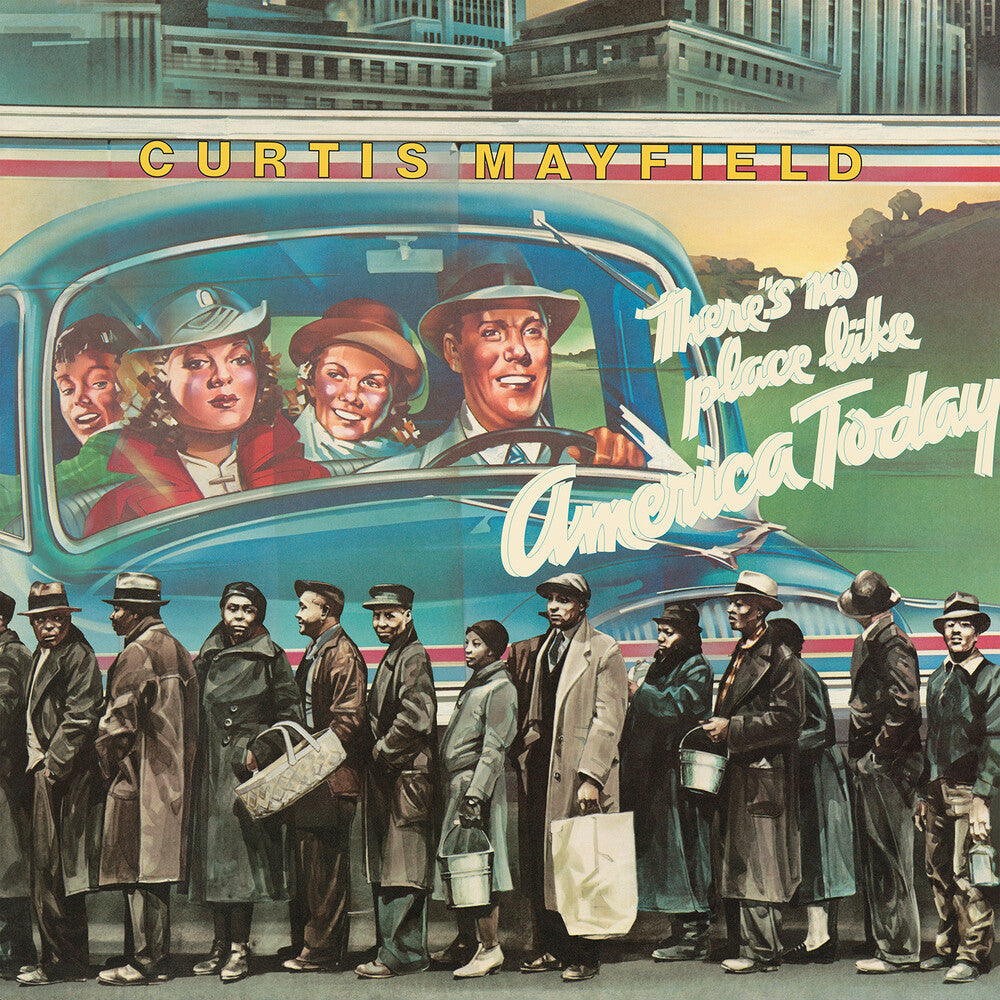 Curtis Mayfield - There's No Place Like America [Blue LP] [New Vinyl]