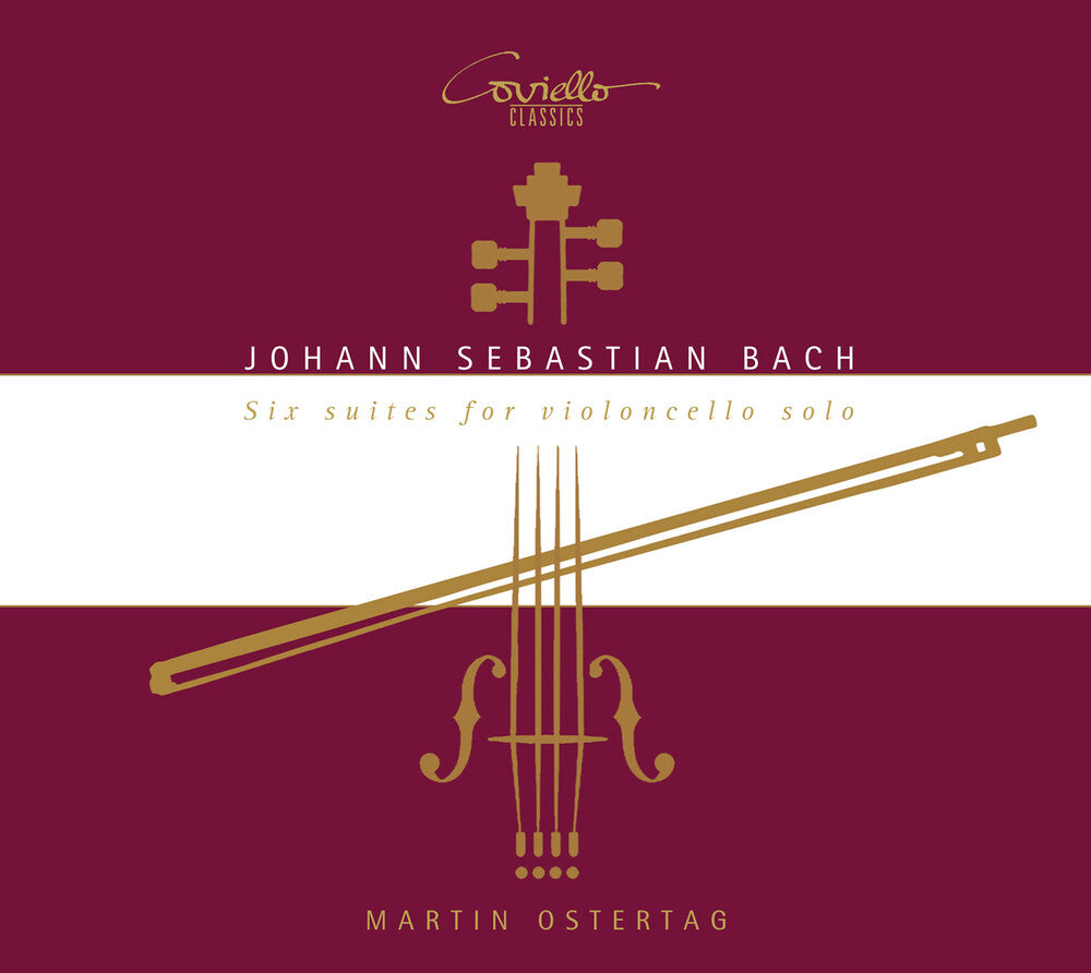 J Bach .S. / Ostertag - Six Suites for Violoncello Music CD