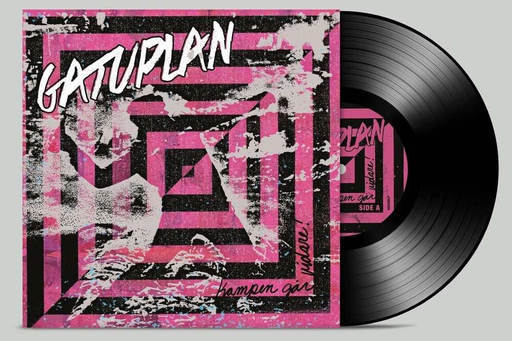 Gatuplan - Kampen Gar Vidare! (Incl. White 7") [LP] Vinyl Record