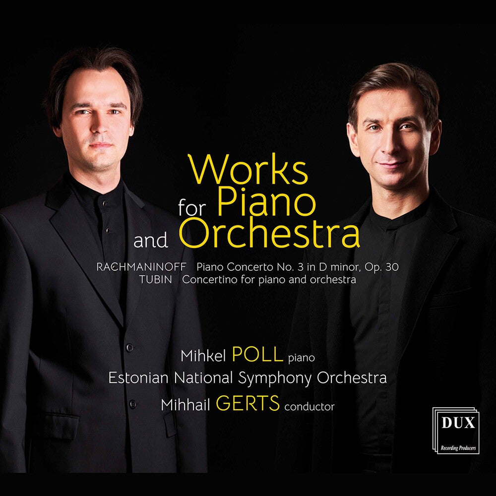 Rachmaninoff / Estonian National Symphony Orch - Works for Piano & Orchestra Music CD