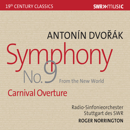 Dvorak - Symphony 9 / Carnival Overture Music CD