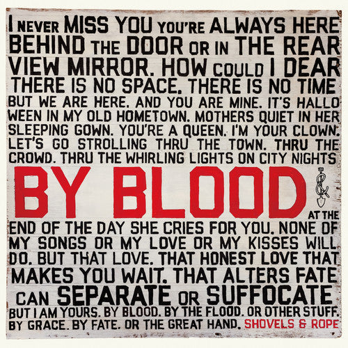 Shovels & Rope - By Blood [LP] Vinyl Record [New]