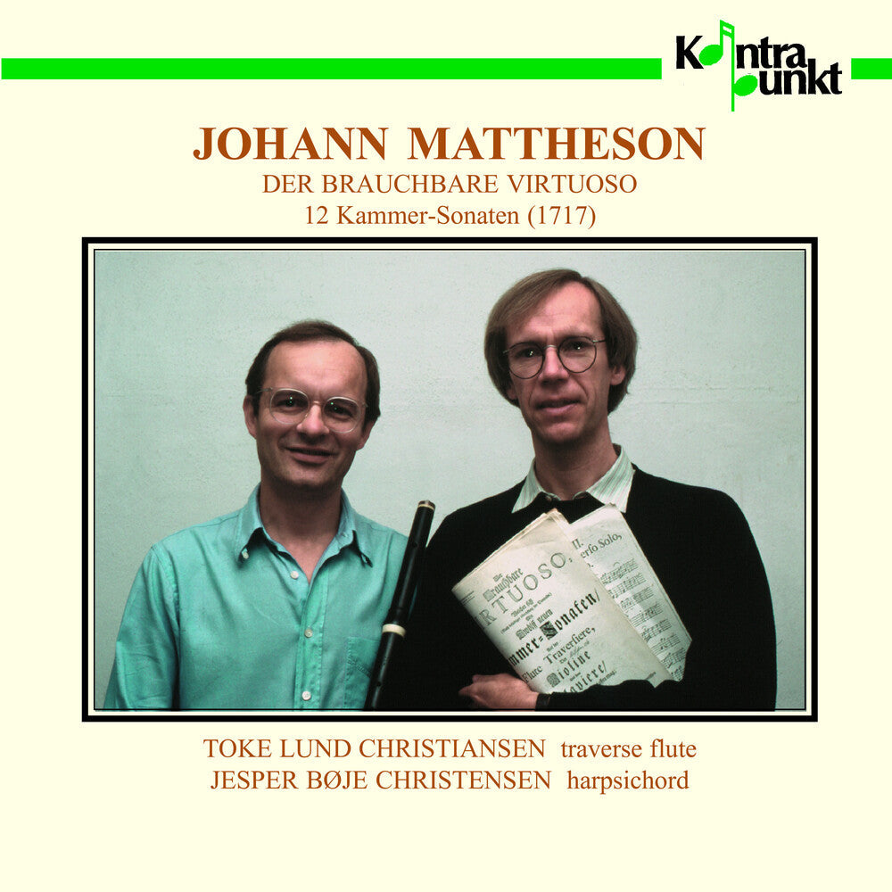 Mattheson / Christiansen - 12 Flute Sonatas Music CD